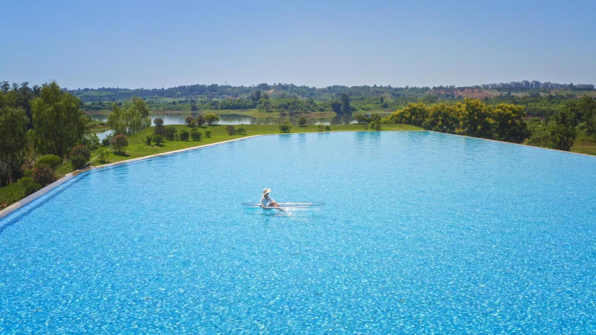 Intercontinental Heilong Lake, An Ihg Hotel Meishan  Exteriér fotografie